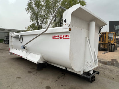 Ranco | Anvil Dump Body | 18ft Length | High-Capacity 60" Wall Height | 84.5" Inside Width | For Dump Trucks & Heavy Construction Hauling