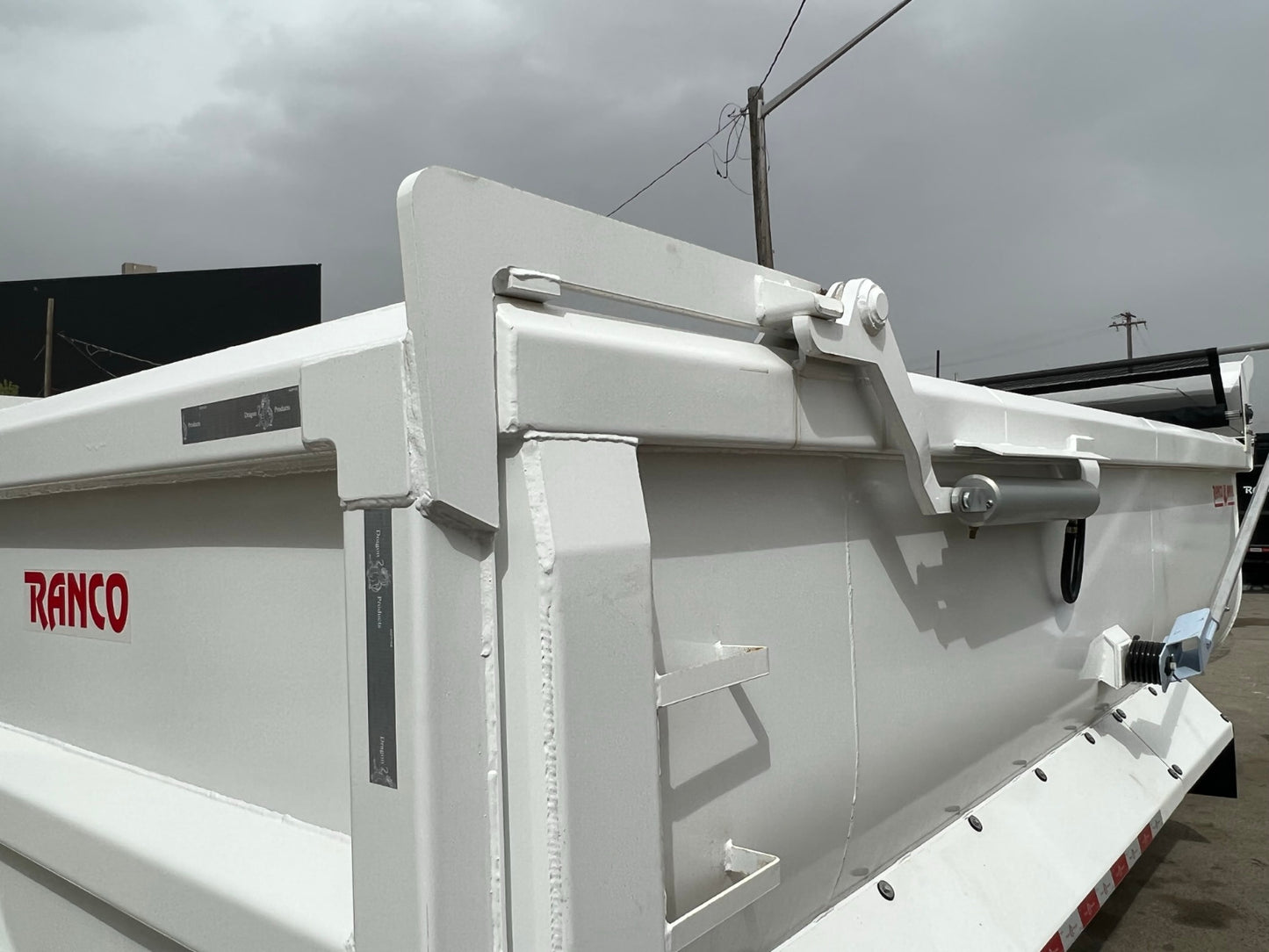 Ranco | Anvil Dump Body | 18ft Length | High-Capacity 60" Wall Height | 84.5" Inside Width | For Dump Trucks & Heavy Construction Hauling