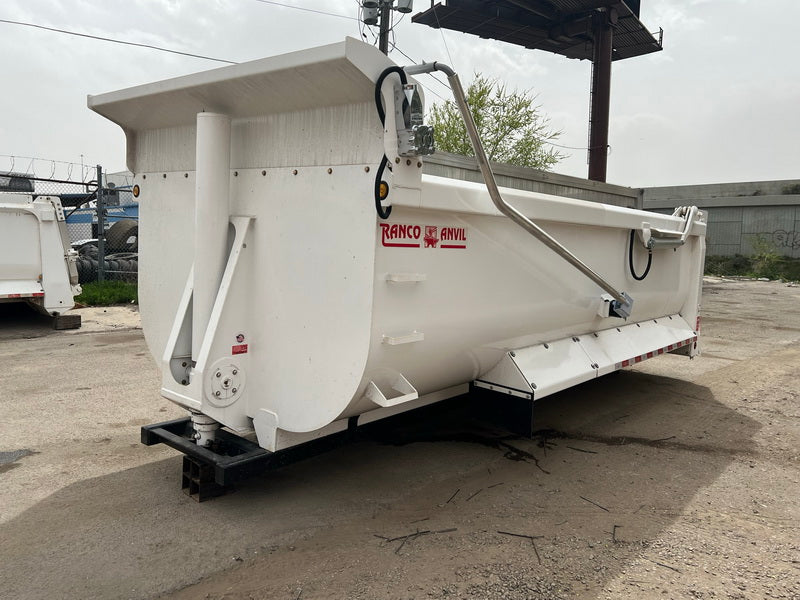 Ranco | Anvil Dump Body | 18ft Length | High-Capacity 60" Wall Height | 84.5" Inside Width | For Dump Trucks & Heavy Construction Hauling