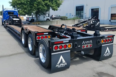 2024 Alpha Hydraulic Detachable Gooseneck (HDG) Trailer | HD A90 HDG Trailer | Overall Length 48' | Width 102