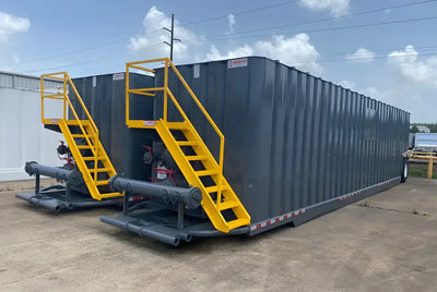Dragon Frac Tank Trailer | Model 500 BBL | Capacity 21,000 Gallons | Overall Width 102