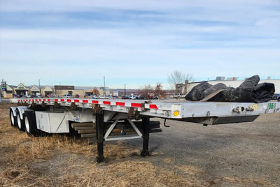 2016 Reitnouer B-Train Flatbed Trailer | Trailer Length 32' & 28' | Overall Width 102