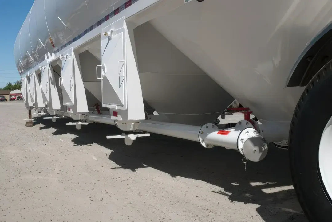 Ranco | 4100 Cubic Foot Storage Silo Trailer | 54' Length | High-Capacity Bulk Storage | 102" Width | For Industrial Storage & Pneumatic Material Transport