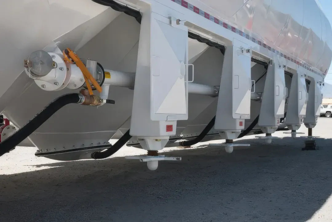 Ranco | 4100 Cubic Foot Storage Silo Trailer | 54' Length | High-Capacity Bulk Storage | 102" Width | For Industrial Storage & Pneumatic Material Transport