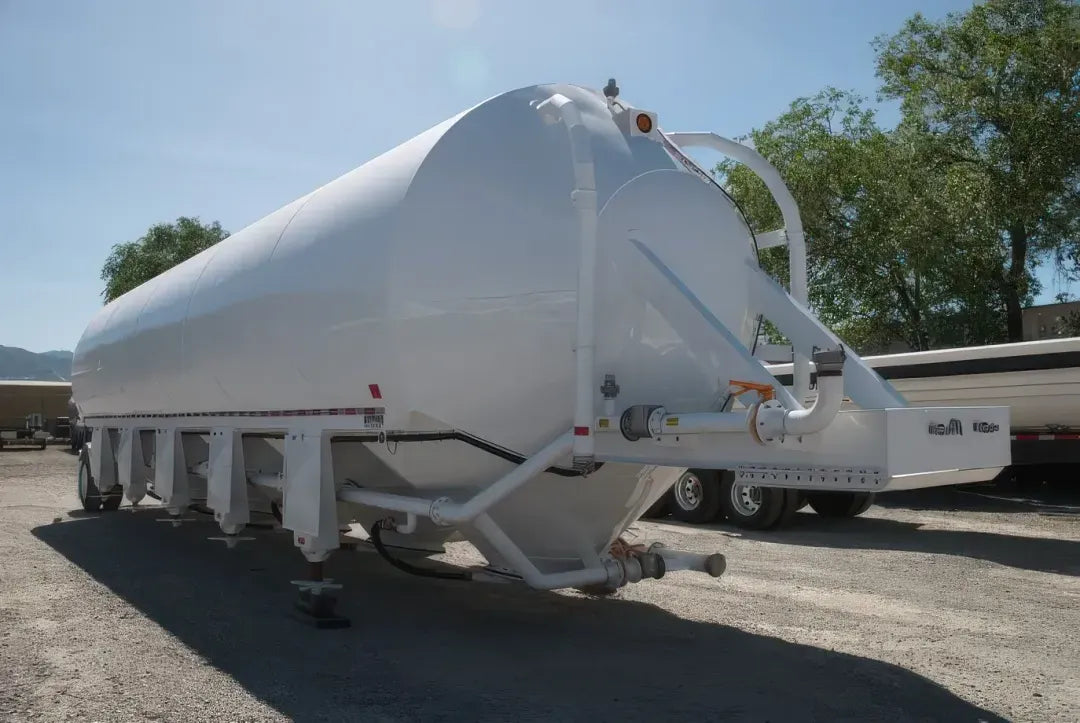 Ranco | 4100 Cubic Foot Storage Silo Trailer | 54' Length | High-Capacity Bulk Storage | 102" Width | For Industrial Storage & Pneumatic Material Transport