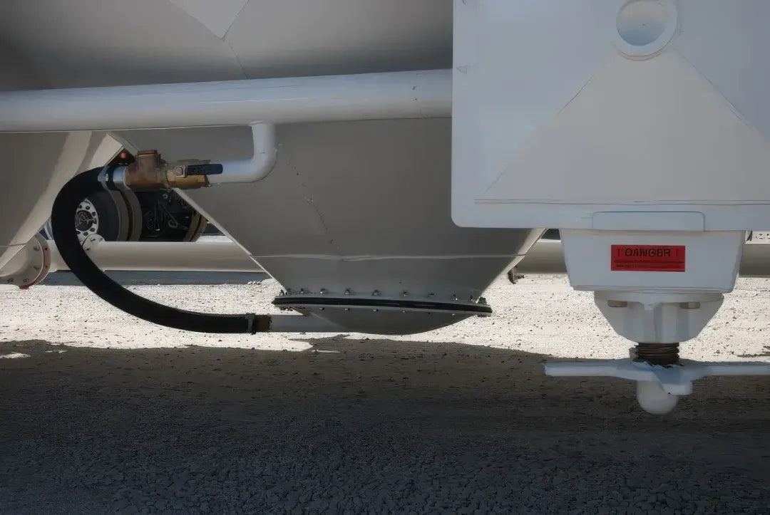 Ranco | 4100 Cubic Foot Storage Silo Trailer | 54' Length | High-Capacity Bulk Storage | 102" Width | For Industrial Storage & Pneumatic Material Transport