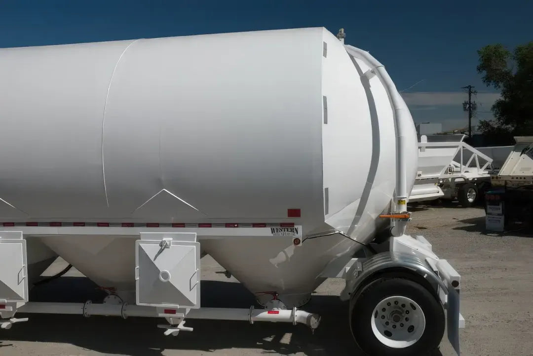 Ranco | 4100 Cubic Foot Storage Silo Trailer | 54' Length | High-Capacity Bulk Storage | 102" Width | For Industrial Storage & Pneumatic Material Transport