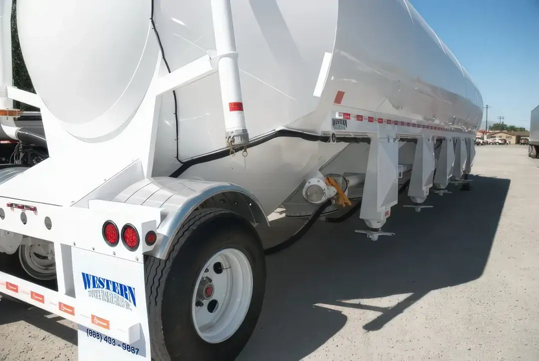 Ranco | 4100 Cubic Foot Storage Silo Trailer | 54' Length | High-Capacity Bulk Storage | 102" Width | For Industrial Storage & Pneumatic Material Transport