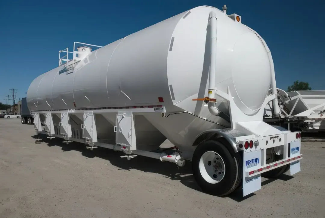 Ranco | 4100 Cubic Foot Storage Silo Trailer | 54' Length | High-Capacity Bulk Storage | 102" Width | For Industrial Storage & Pneumatic Material Transport