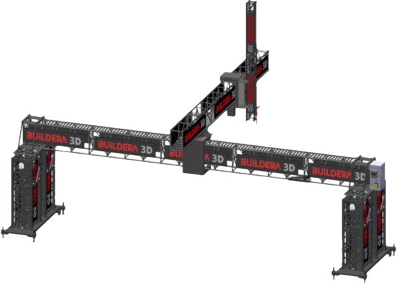 Wolfpack 3DCP | Scara Model T | 12m Width | 50–300mm/s Speed | 15-Meter Arm Reach | 2-Story Concrete Printing | For On-Site & Prefab Projects