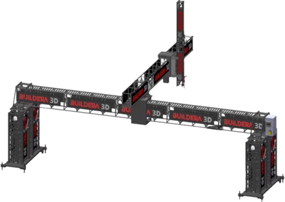 Wolfpack 3DCP | Scara Model T | 12m Width | 50–300mm/s Speed | 15-Meter Arm Reach | 2-Story Concrete Printing | For On-Site & Prefab Projects
