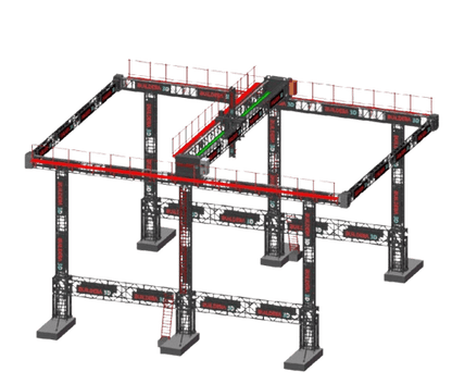 Wolfpack | Used GALAXY PLUS | Large-Scale 3D Construction Printer | 10m x 8m x 9m Print Size | 50–300 mm/s | For Large-Scale Construction Projects