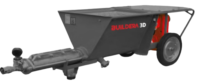 Wolfpack 3DCP | Worm iPump | 7–40 L/min Flow | 5.5 kW Motor | 680mm Width | 5.5kW Variable Flow | For Mortar & Concrete Printing