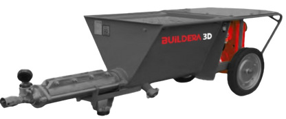 Wolfpack 3DCP | Worm iPump | 7–40 L/min Flow | 5.5 kW Motor | 680mm Width | 5.5kW Variable Flow | For Mortar & Concrete Printing