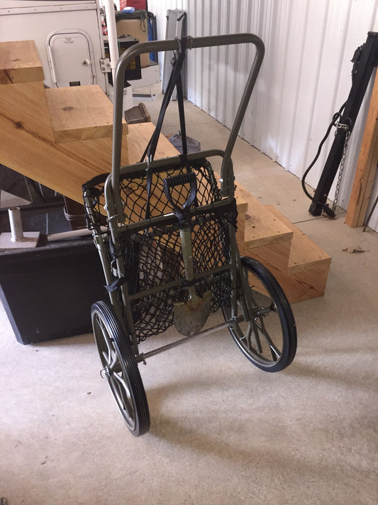 KShot Folding Game Cart | Model GAME-CART-V2 | 51" L x 27" W | 500 lbs Capacity | For Hunting & Outdoor Gear Hauling