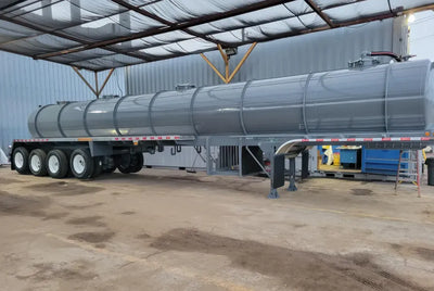 Dragon 4-Axle Heavy-Duty Vacuum Trailer | Model 185 BBL | Capacity 7700 Gallons