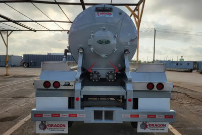Dragon 3-Axle Heavy Duty Vacuum Trailer | Model 165 BBL | Width 102