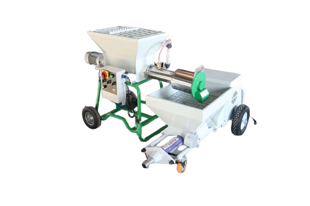 Wolfpack 3DCP | WP Pump & Sprayer | 25mm Hose | 4kW DC Motor | 35L/min Flow | 40 Bar Pressure | For WP Continuous Mixer