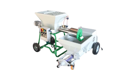 Wolfpack 3DCP | WP Pump & Sprayer | 25mm Hose | 4kW DC Motor | 35L/min Flow | 40 Bar Pressure | For WP Continuous Mixer