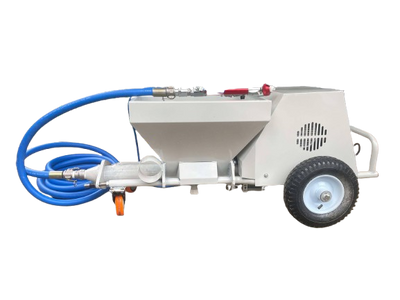 Wolfpack 3DCP | WP Pump & Sprayer | 25mm Hose | 4kW DC Motor | 35L/min Flow | 40 Bar Pressure | For WP Continuous Mixer