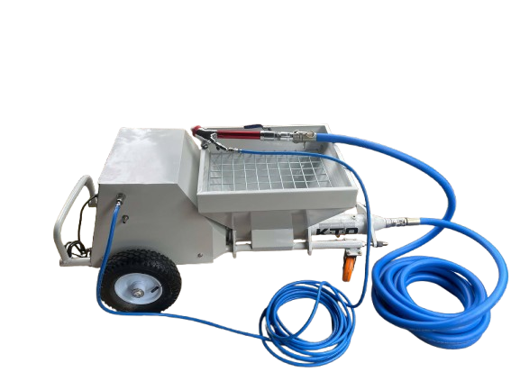 Wolfpack 3DCP | WP Pump & Sprayer | 25mm Hose | 4kW DC Motor | 35L/min Flow | 40 Bar Pressure | For WP Continuous Mixer