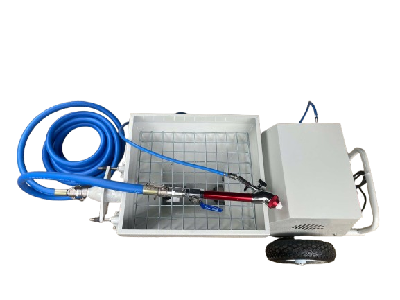 Wolfpack 3DCP | WP Pump & Sprayer | 25mm Hose | 4kW DC Motor | 35L/min Flow | 40 Bar Pressure | For WP Continuous Mixer