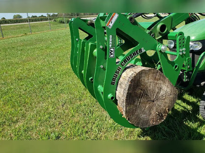 Westendorf Brush Crusher | Model 4300 | Hydraulic-Free Grapple | Skid Steer-Compatible | V-Tooth Grip | 30–70 HP | For Tractors