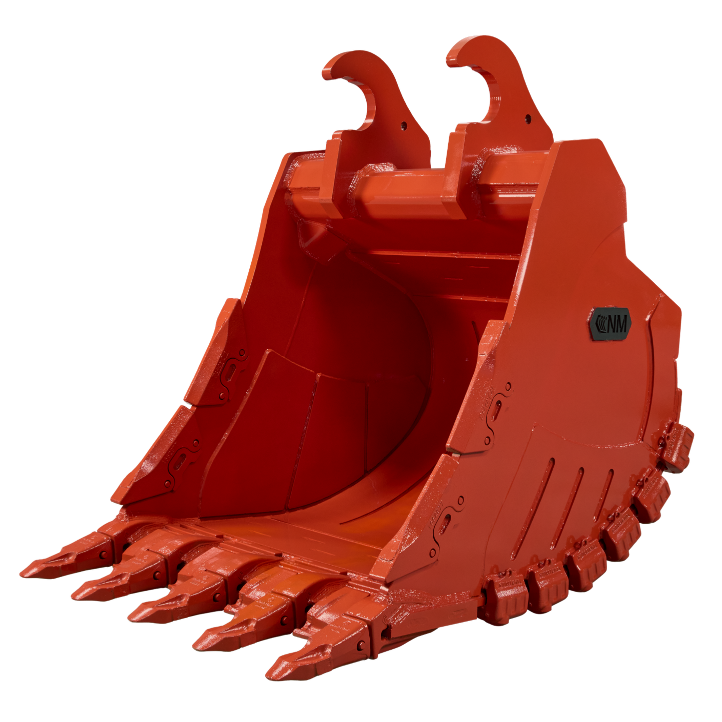 NM Attachments Extreme Duty Bucket Rock | Widths 30", 36", 42", 48" |  4 or 5 Teeth | 16.5 – 27.5 Tons | For Excavator