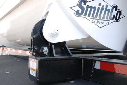 SmithCo Side Dump Trailer | Model SX4-49-36 | Frame Length 49' | Tub Length 36′ | Air/Hydraulic Control Valve