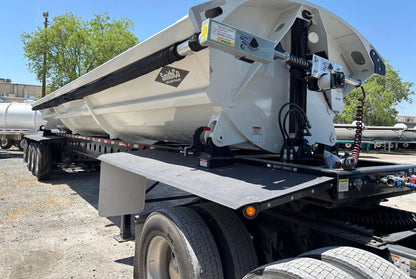 SmithCo Heavy-Duty Side Dump Trailer | Model SX4-49-36 | Frame Length 49' | Tub Length 36' | Electric/Hydraulic Control Valve