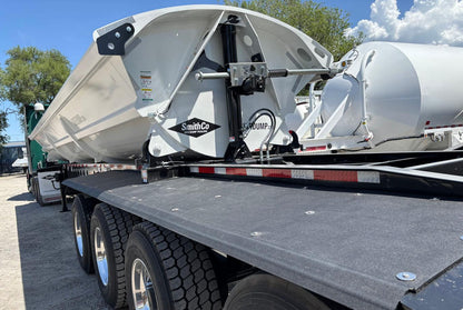 SmithCo Heavy-Duty Side Dump Trailer | Model SX4-49-36 | Frame Length 49' | Tub Length 36' | Electric/Hydraulic Control Valve