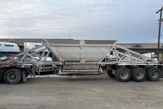 Ranco Bottom Dump Trailer + 14-24-4P Pup | Model LW21-40-3 | 40FT + 24FT Combo | Total Capacity 35 Cubic Yards