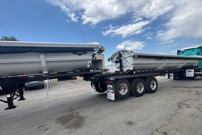 SmithCo Side Dump Trailer | Model SX2-3024P | Frame Length 30' | Tub Length 24' | Overall Width 102"