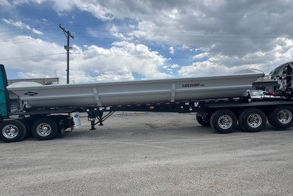 SmithCo Heavy-Duty Side Dump Trailer | Model SXL3-4234 | Frame Length 42' | Tub Length 34' |