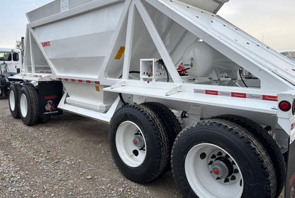 Ranco High-Capacity Bottom Dump Trailer | Model  14-24-4P | Overall Length 24' | Capacity 14 Cubic Yards