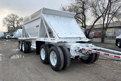 Ranco High-Capacity Bottom Dump Trailer | Model  14-24-4P | Overall Length 24' | Capacity 14 Cubic Yards