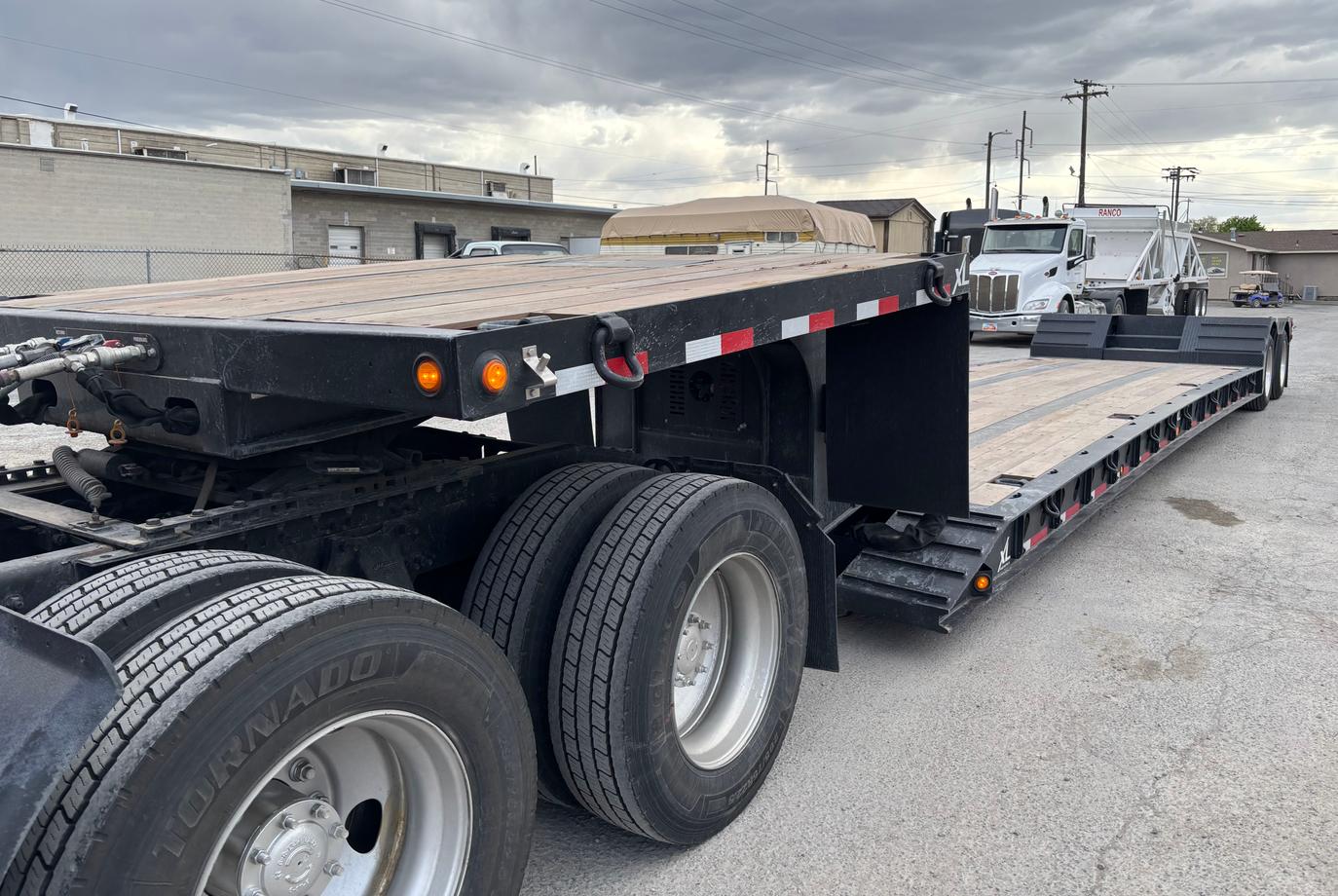 XL Specialized Lowboy Trailer | Model 80 HDGS | Overall Length 48' | Overall Width 102" | Capacity 40 Tons