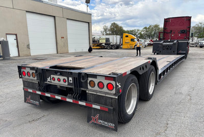 XL Specialized Lowboy Trailer | Model 80 HDGS | Overall Length 48' | Overall Width 102