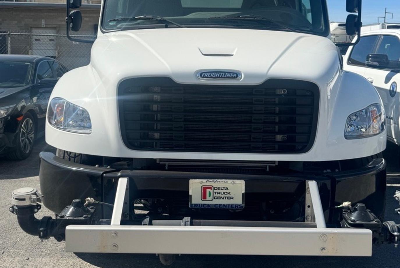 Freightliner M2 106 Water Truck | Tank Capacity 2,000 Gallons | Overall Length 18' | Width 102" | Horsepower 250 HP | 2500 RDS Automatic Transmission