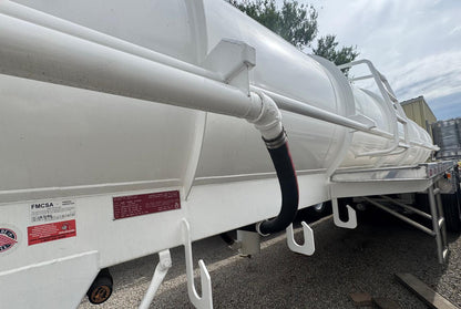 Ranco Heavy-Duty Non-Code Steel Vacuum Tank Trailer | Model 165 BBL 3 Axle Vac | Capacity 165 BBL