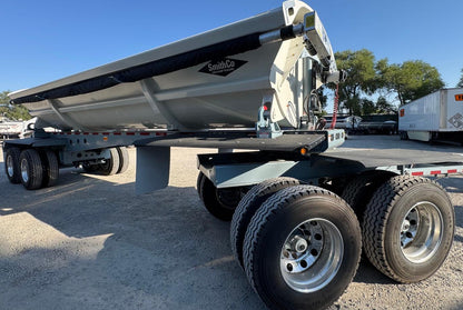 SmithCo Side Dump Trailer | Model SX2FP-30-24 | Frame Length 30′ | Tub Length 24′ | Width 102"