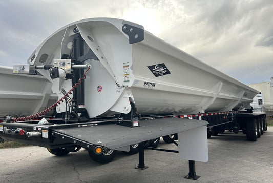 SmithCo Heavy-Duty Side Dump Trailer | Model SX4-49-36 | Frame Length 49' | Tub Length 36'