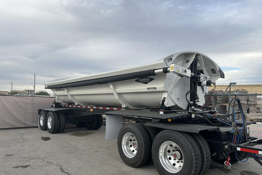 SmithCo Side Dump Trailer | Model SXFP2-30-24 | Frame Length 30' | Tub Length 24'