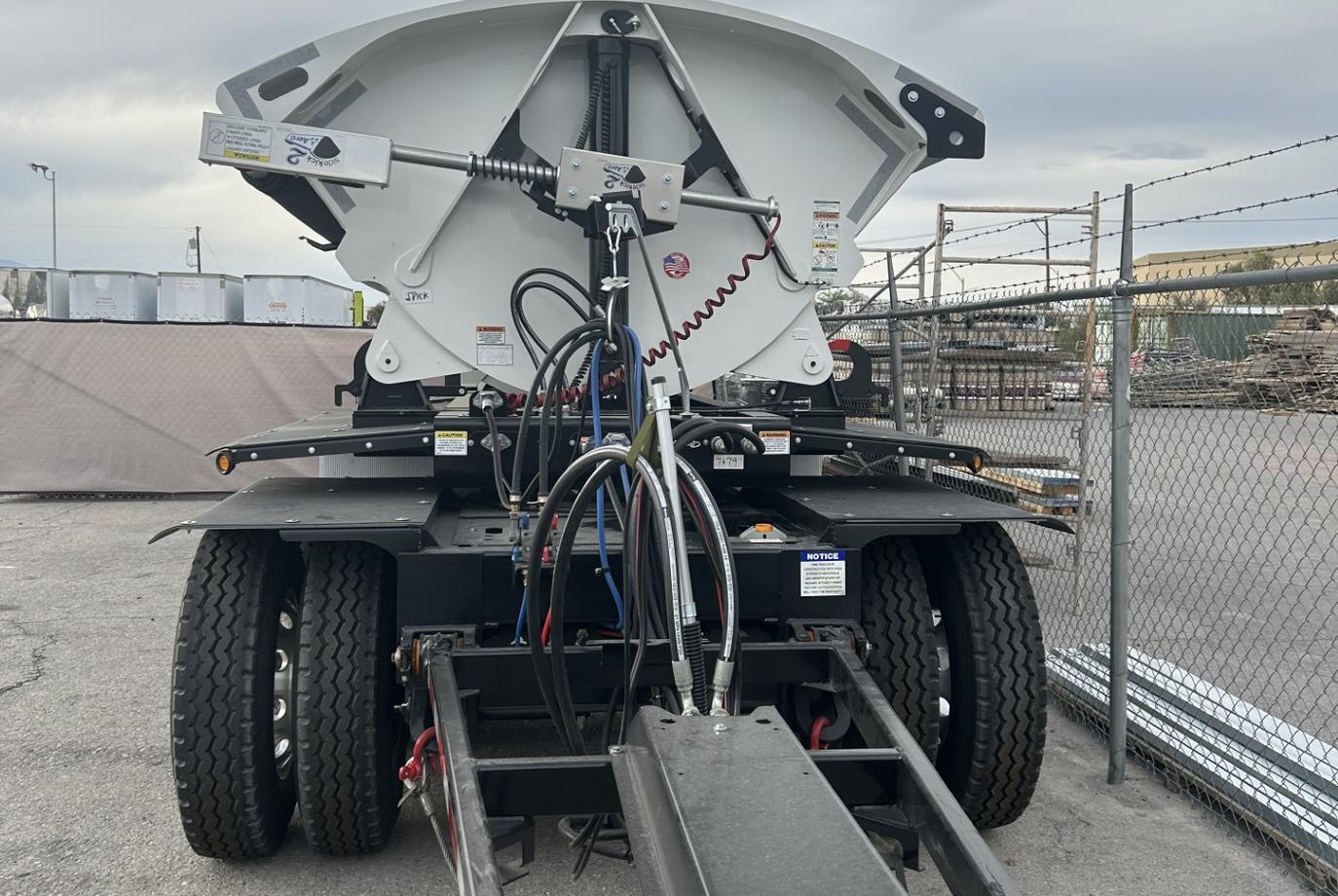 SmithCo Side Dump Trailer | Model SXFP2-30-24 | Frame Length 30' | Tub Length 24'