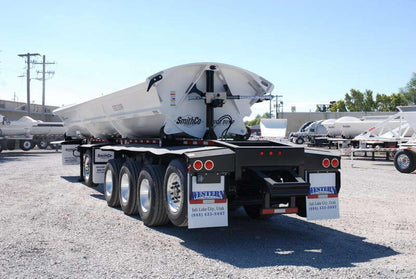 SmithCo Heavy-Duty Side Dump Trailer | Model SX5-49-38 | Frame Length 49′ | Tub Length 38′