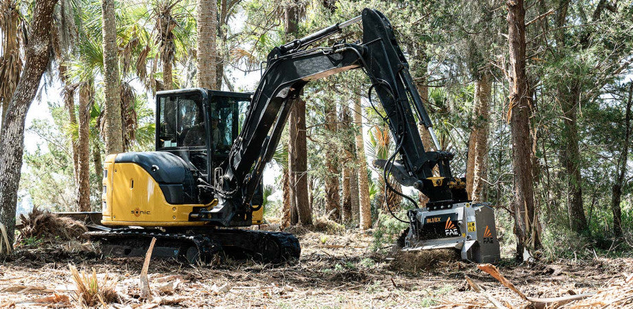 FAE | BL1/EX & VT Forestry Mulcher | Model BL1/EX-75 & BL1/EX/VT-75 | Width 31.5" | Machine Size 5 To 7.5 t | For Excavator