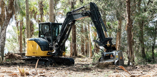 FAE | BL1/EX & VT Forestry Mulcher | Model BL1/EX-75 & BL1/EX/VT-75 | Width 31.5" | Machine Size 5 To 7.5 t | For Excavator