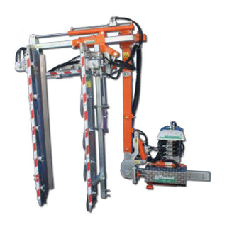Rinieri Trimmer CRV Vision-1 Plus U with Blades | 41" -83" Cutting Width | Vertical Height 30" for Tractor