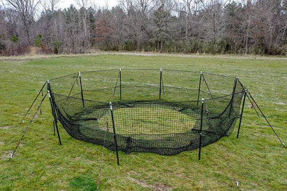 Pig Brig Portable Multi-Catch Wild Hog Trap | Size 20' | Double-Wall Hog Trap Net | Multi-Catch Wild Boar Control