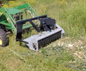 Forax Gas Powered Mulcher | Model GP40 | 40" Cutting Width | 14HP Kohler Motor | For UTV Side by Sides and Tractors
